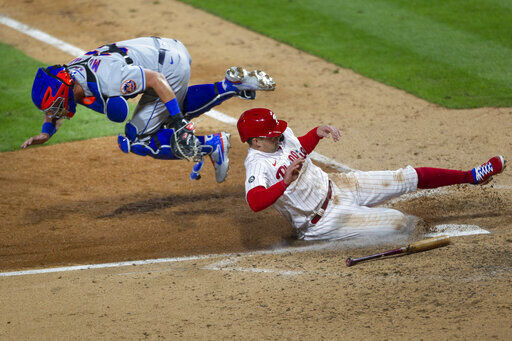 APTOPIX Mets Phillies Baseball